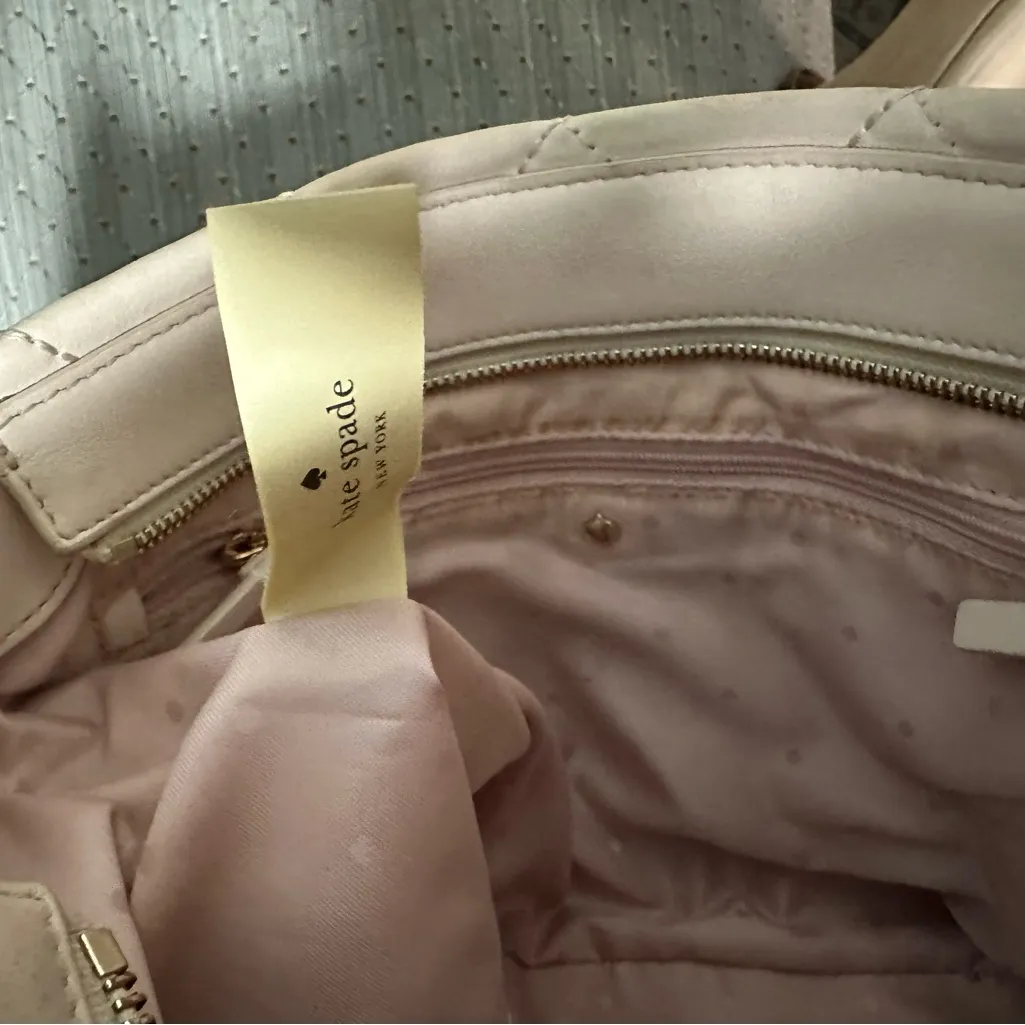 Kate Spade White Quilted Chain Shoulder Bag - Image 11