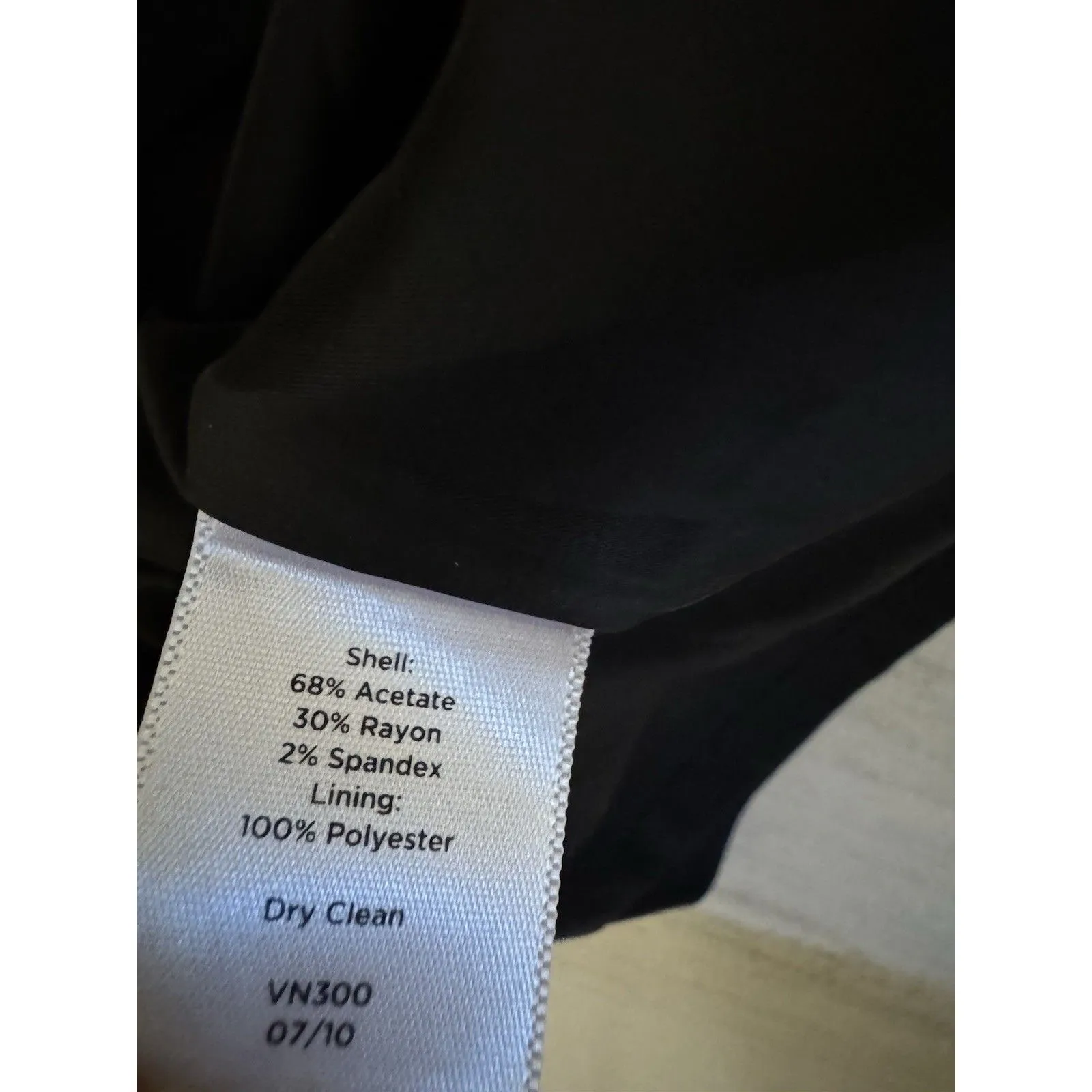 Talbots Satin Sleeveless Sheath Cocktail Party Holiday Midi Dress Size 10 - Image 8