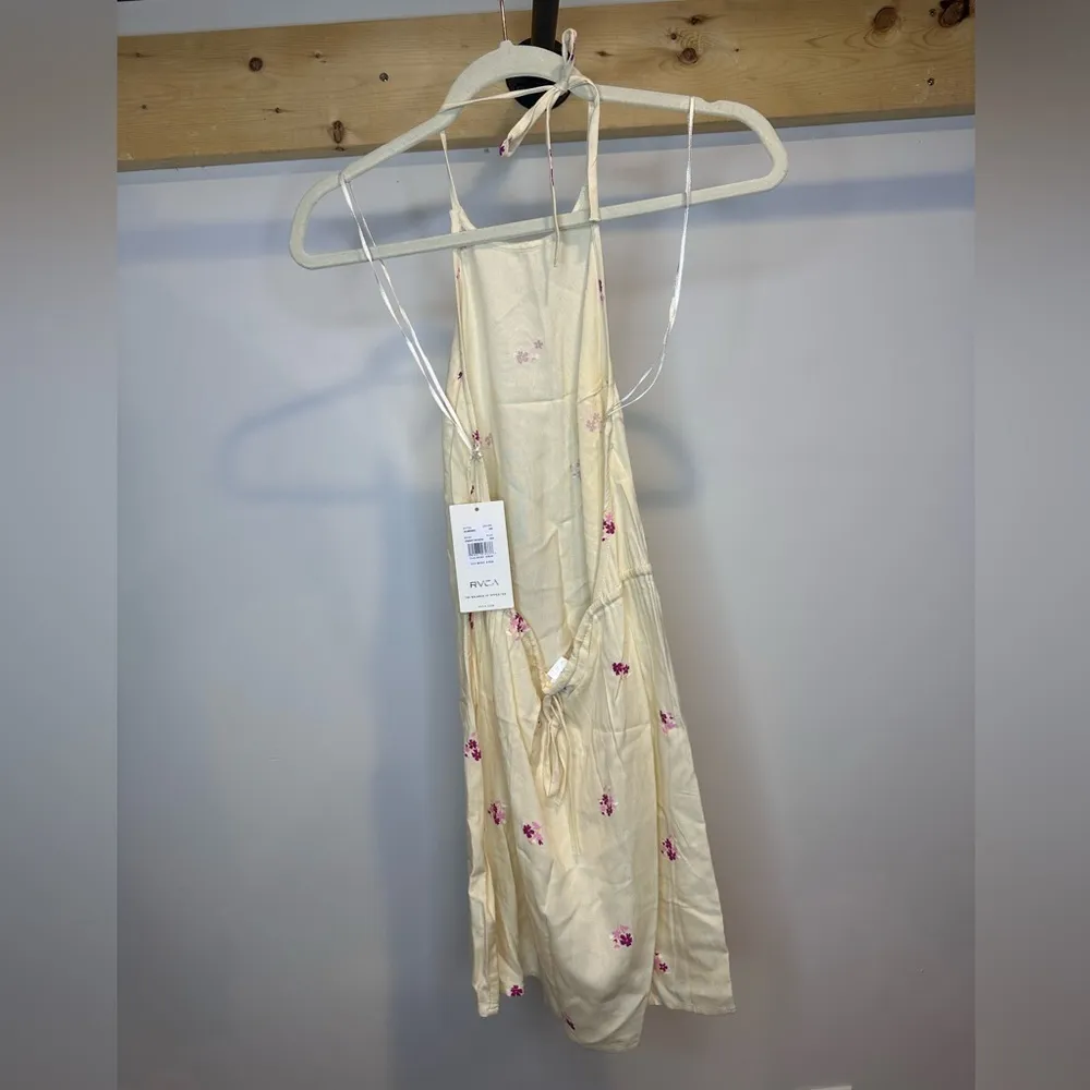 NWT RVCA Women's Straight On Halter Top Dress SIZE XS - Image 6