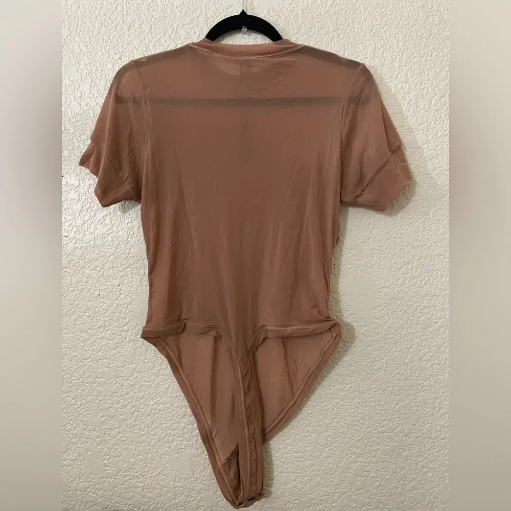 NWT Skims Summer Mesh Sheer Bodysuit in Sienna Size 3XL - Image 5