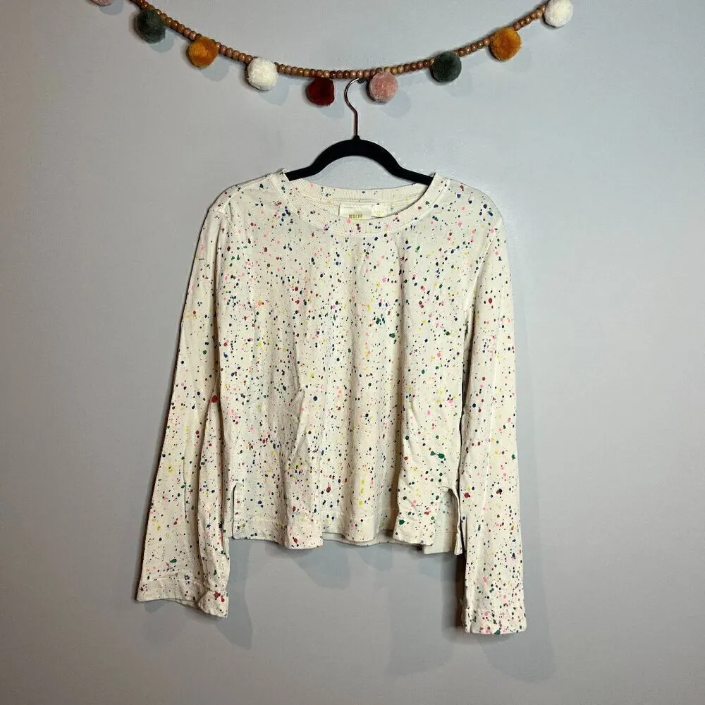 Anthropologie  Maeve Jamie Paint Splatter pullover - Image 2