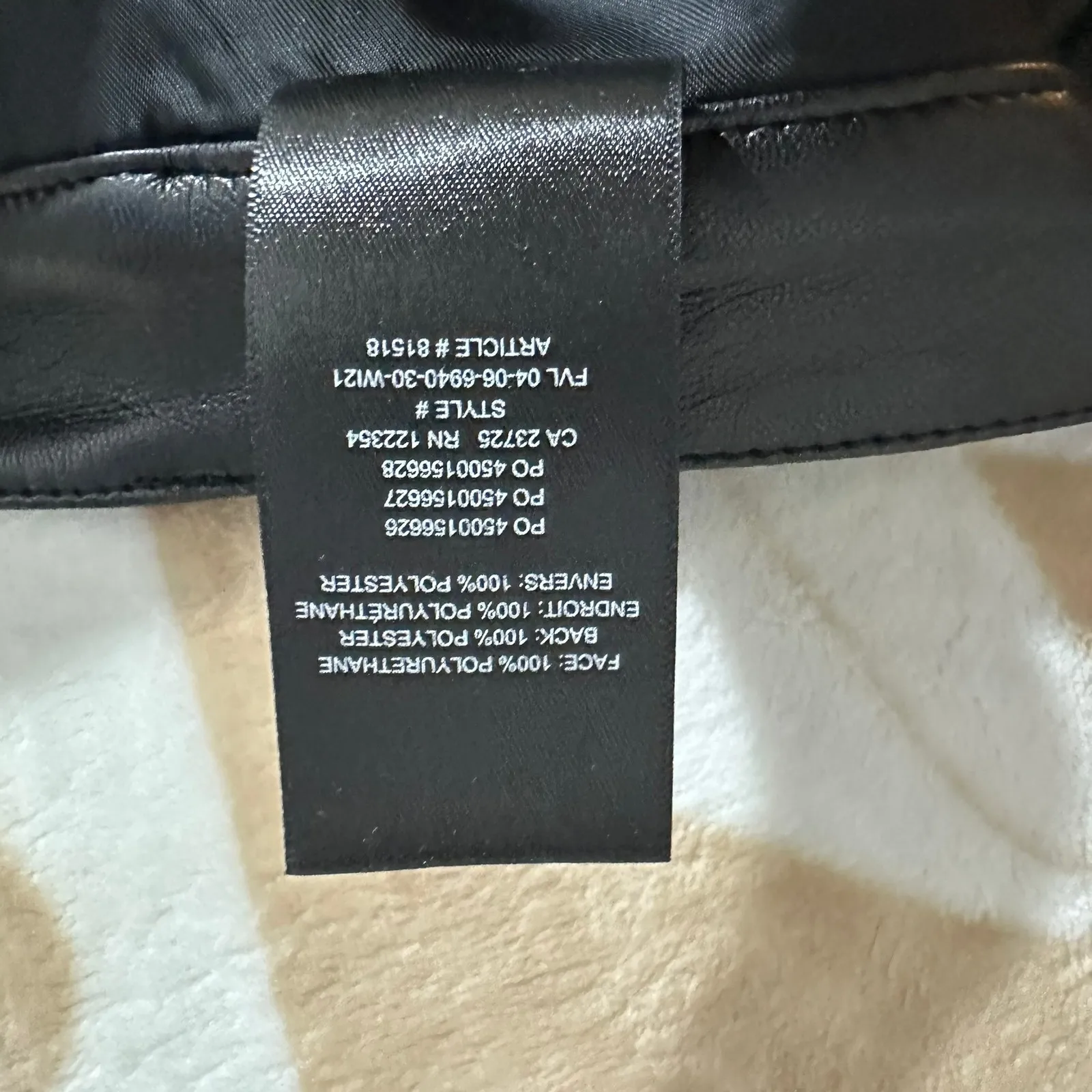 Aritzia Wilfred | Vegan Faux Leather Pants Straight Leg‎ | Women's 2 - Image 12