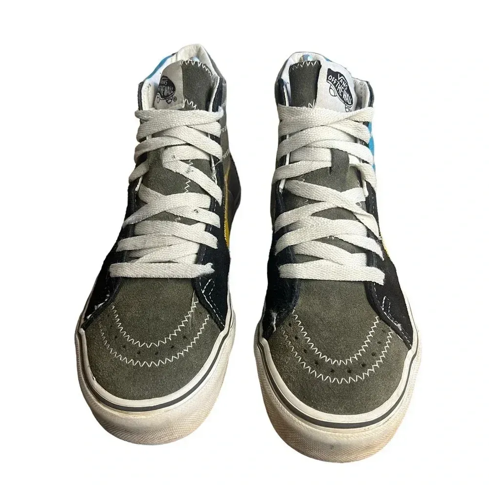 Vans‎ Sk8-Hi Zig Zag High Top Sneakers Multicolor Skate Shoes Women’s Size 5 - Image 5