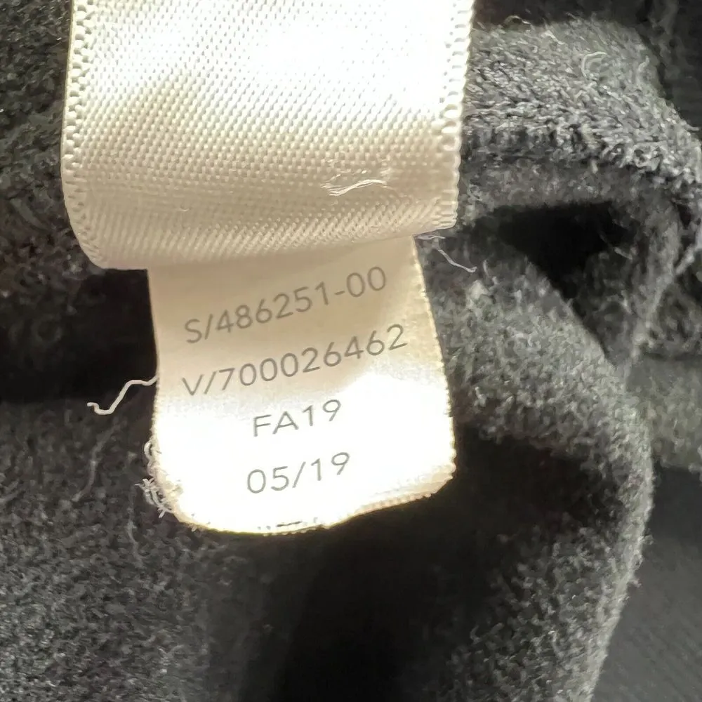 Athleta Triumph Hoodie Women Small Black Full Zip Organic Thumbholes Yoga Active - Image 5