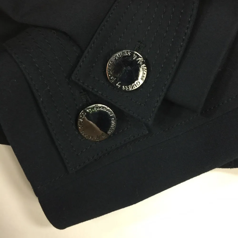 Guess by Marciano Asymmetrical Jacket Navy Size 4 - Image 6