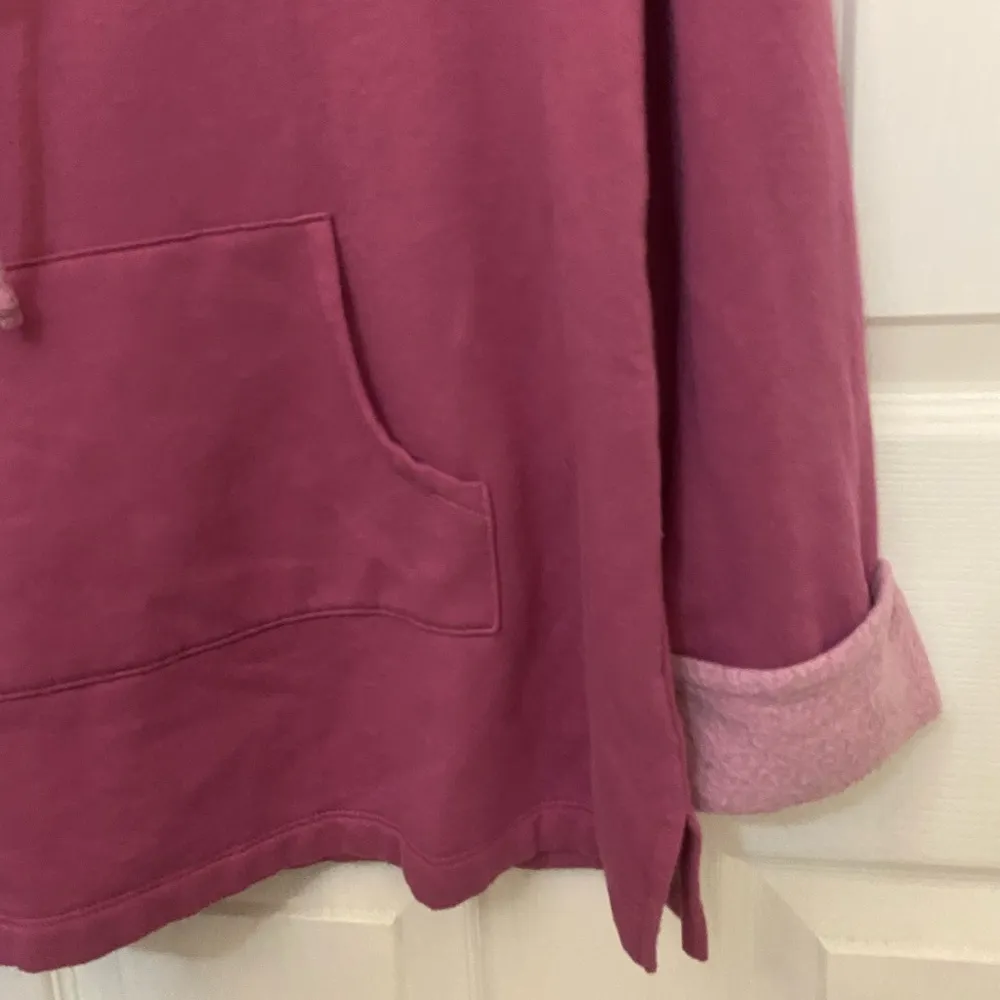 Pajamagram Super Soft Cowlneck Fleece Pajama/Loungewear Set Pink - Image 5