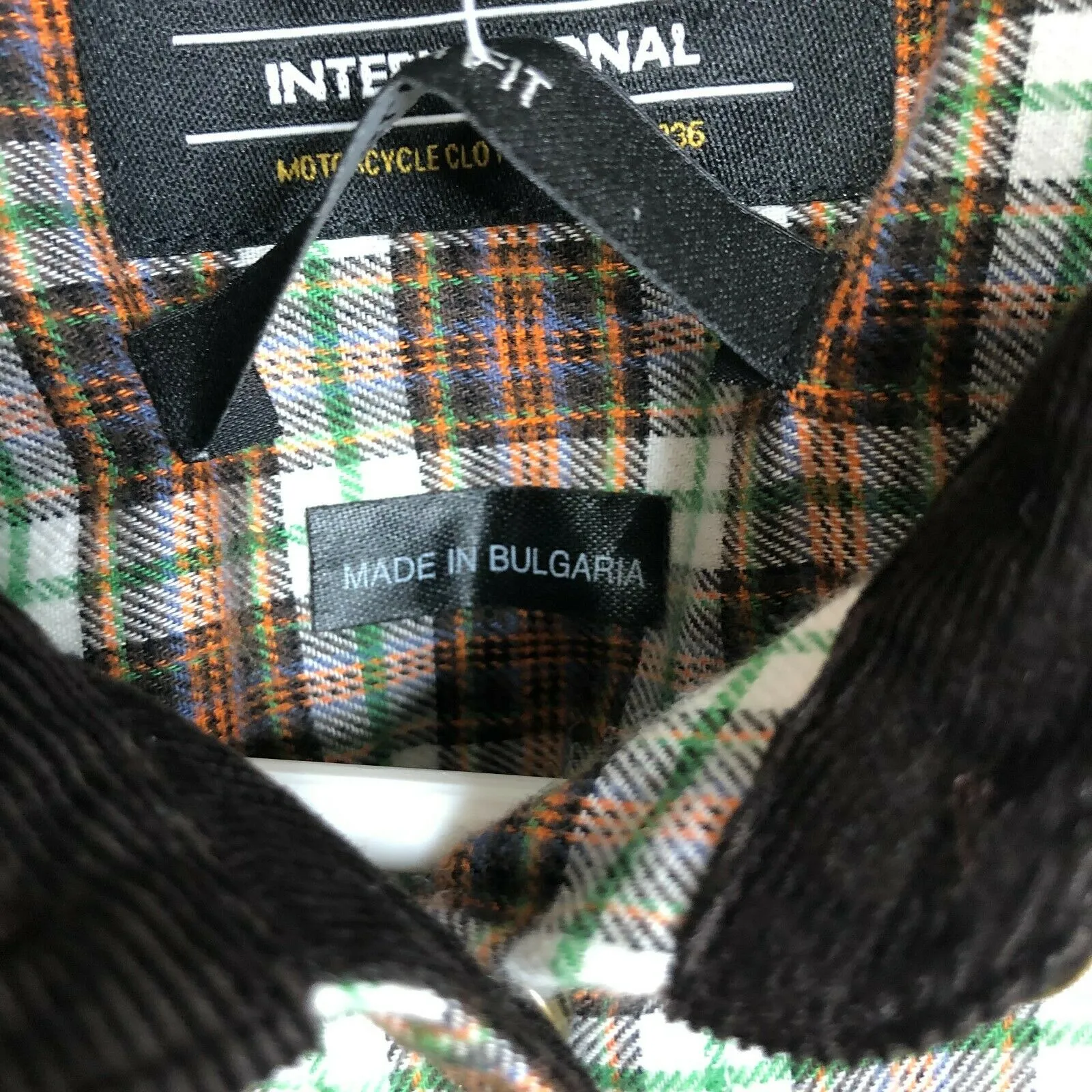 NEW Barbour International Plaid Slim Fit Snap Button Front Shirt Women's Sz US 6 - Image 7