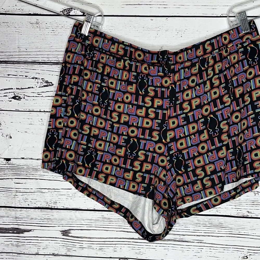 Torrid NWT Size 2X Trolls Rainbow Pride Lounge Sleep Pajama Shorts - Image 2