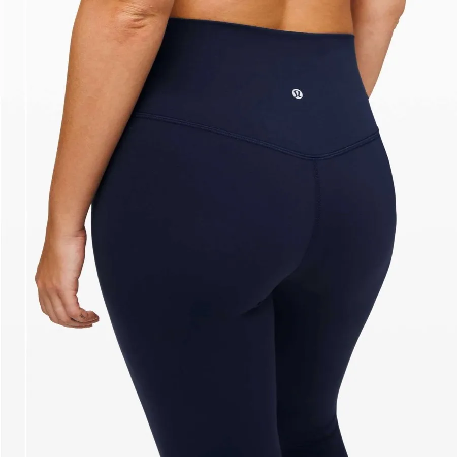 NWOT Lululemon Align True Navy 25” Leggings Pants Size 4 - Image 5