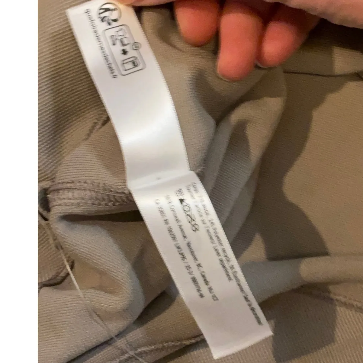 Lululemon Softstreme Pique Oversized Long-Sleeve Polo  Warm Ash Grey Size 6 - Image 7