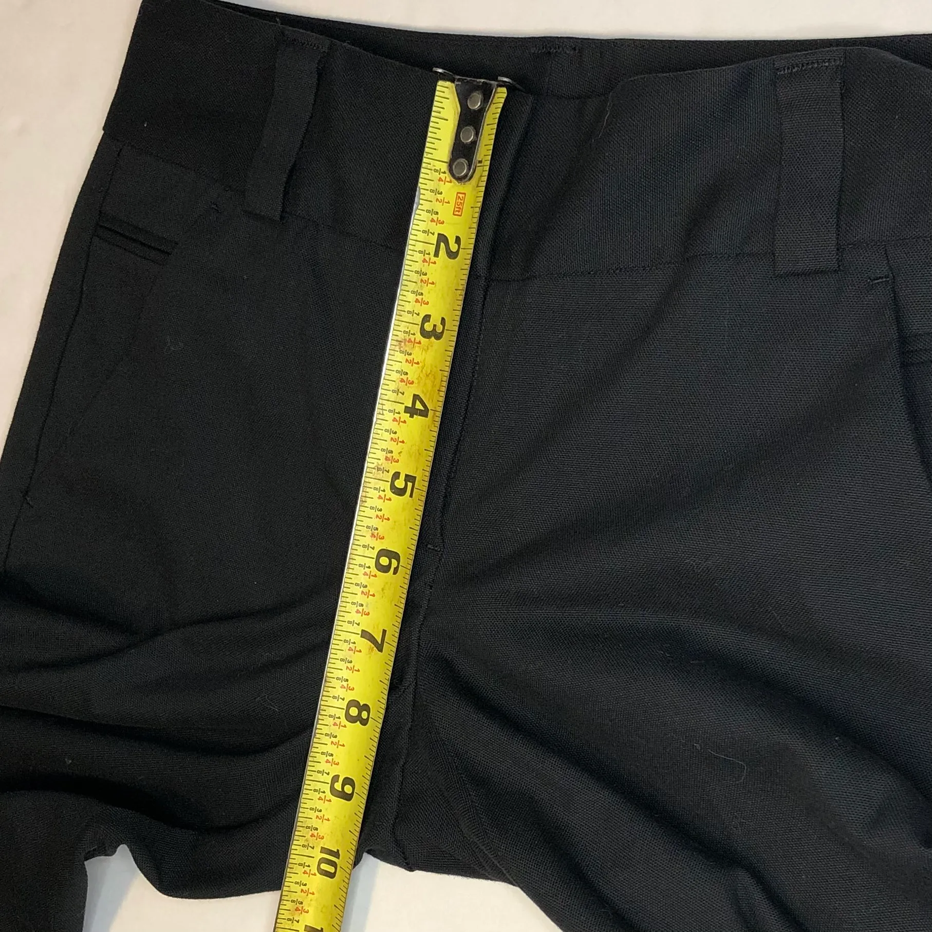 Theory Black Joetta Cropped Dress Pants Size 0 - Image 9