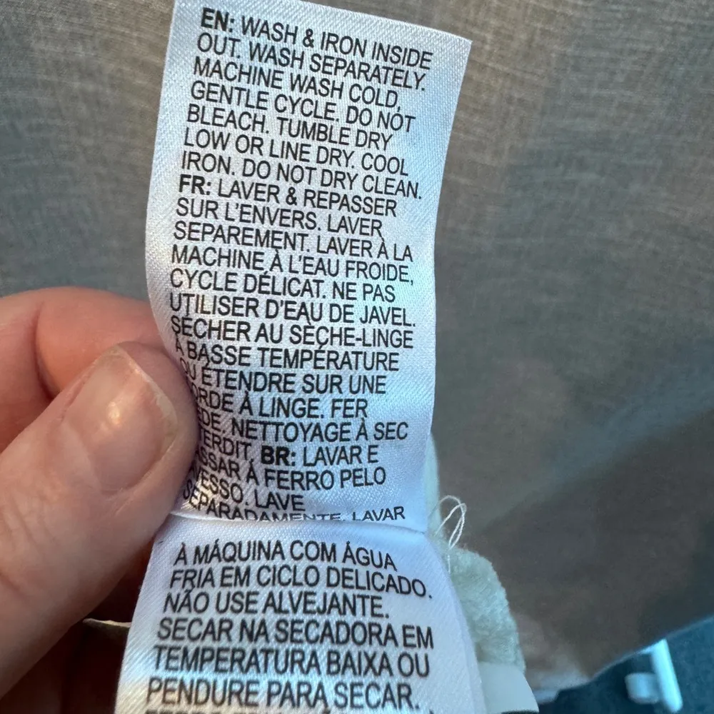 Roxy Flirty Walk Ruched Crop Top size XL, white - Image 13