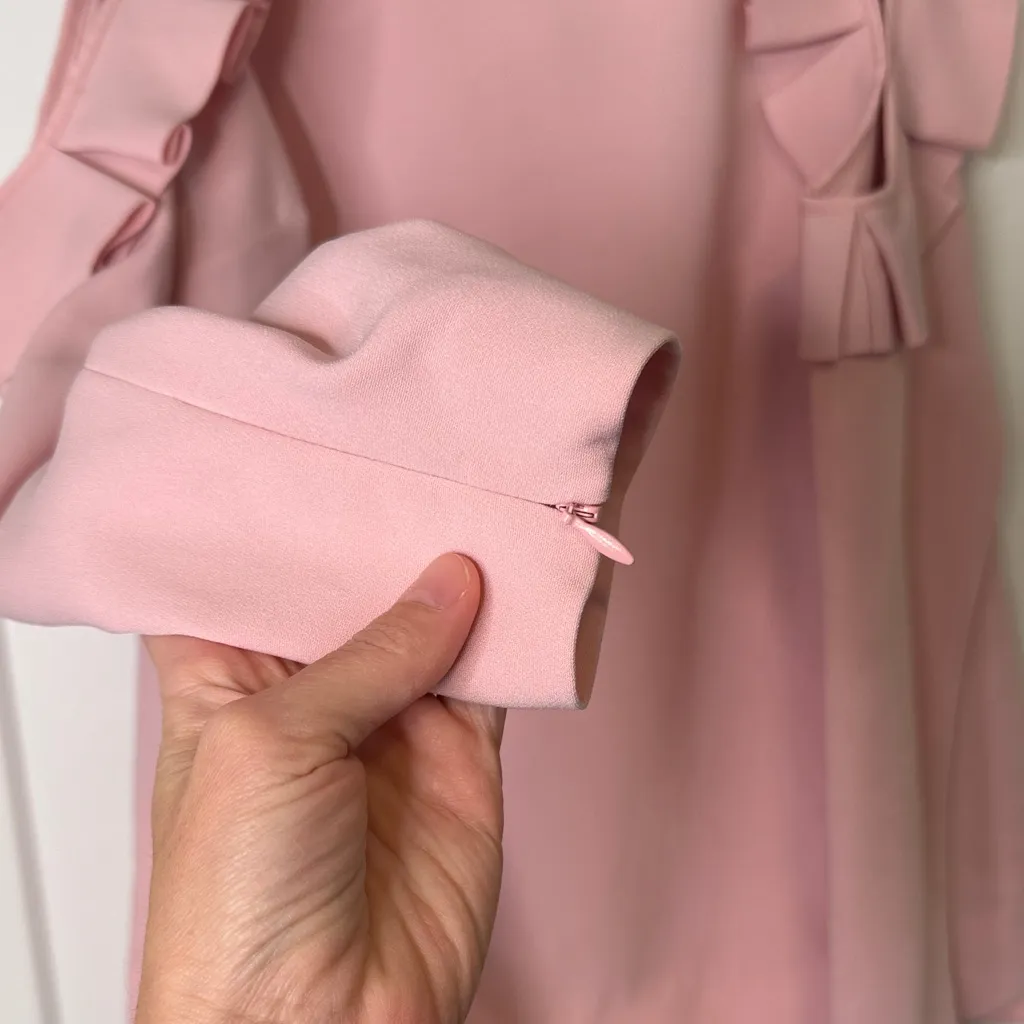 Ted Baker London NWT Steffe Ruffle Cold Shoulder Top - size 3 (US 6-8) - Image 4