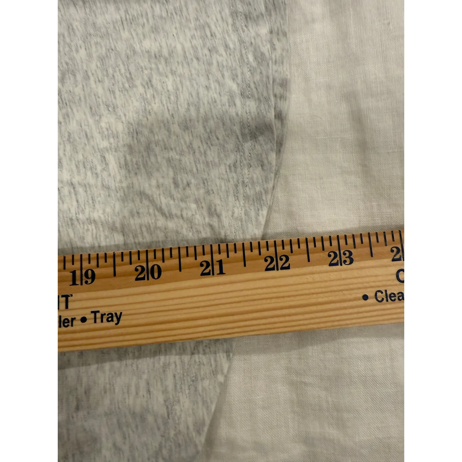 Lululemon Tank Top Womens 2 Heather Gray Pima Cotton Stretch Gym Yoga Racerback - Image 9