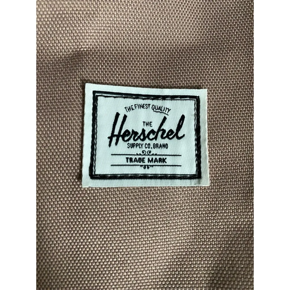 Herschel Supply Co. Rose Mauve Zip Top Tote Bag - Image 2