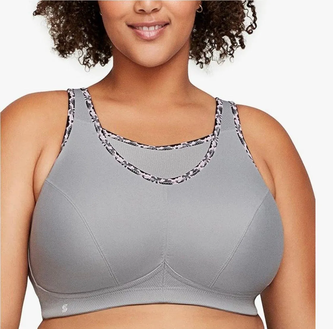 Women's No-bounce Camisole Sports Bra Wirefree #1066 - Image 2