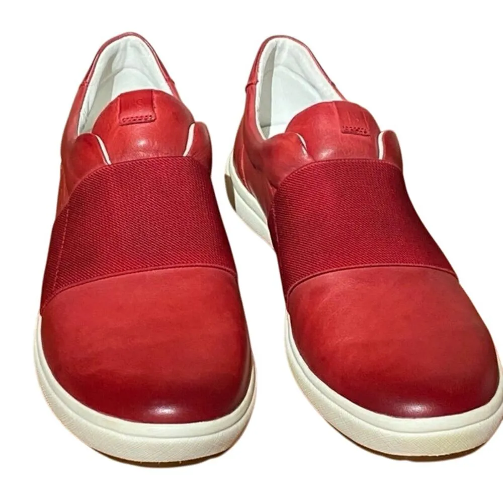 JOSEF SEIBEL Caren 18 RARE Red Leather Sneakers EURO 42 New in Box MSRP $150 Size 11 - Image 10