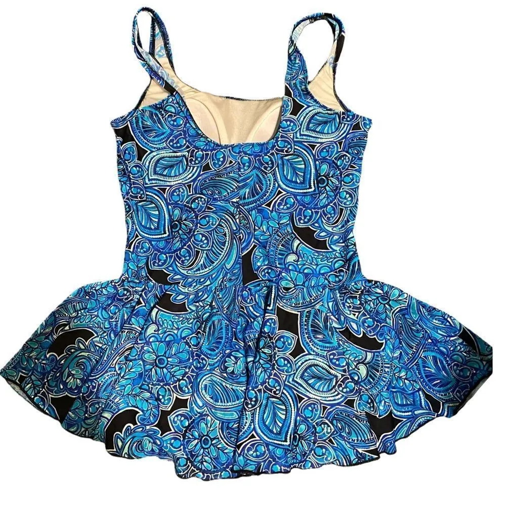 Maxine of Hollywood Full Skirt One Piece Bathing-suit Size 2XL-3XL - Image 5