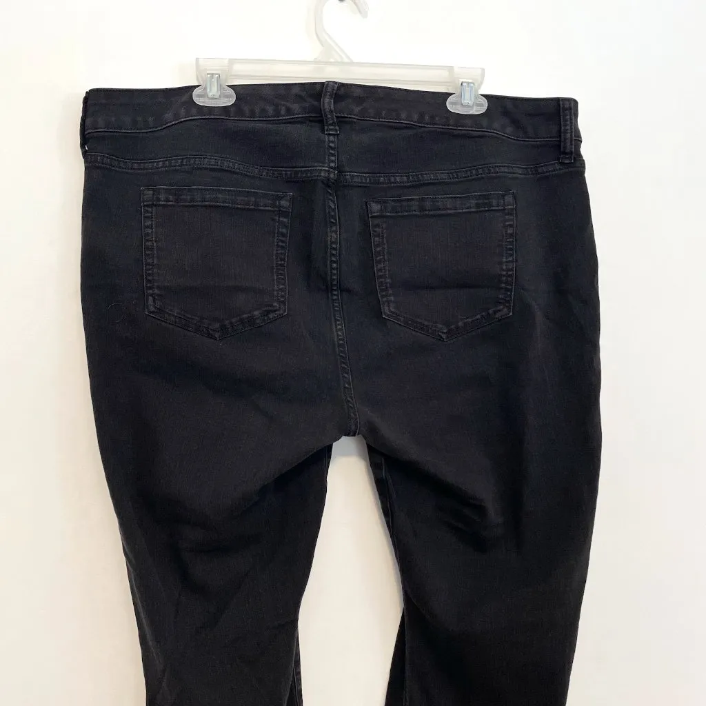 TORRID Plus Size Slim Boot Jean Vintage Stretch Black Mid Rise Bootcut Jeans 18 - Image 16