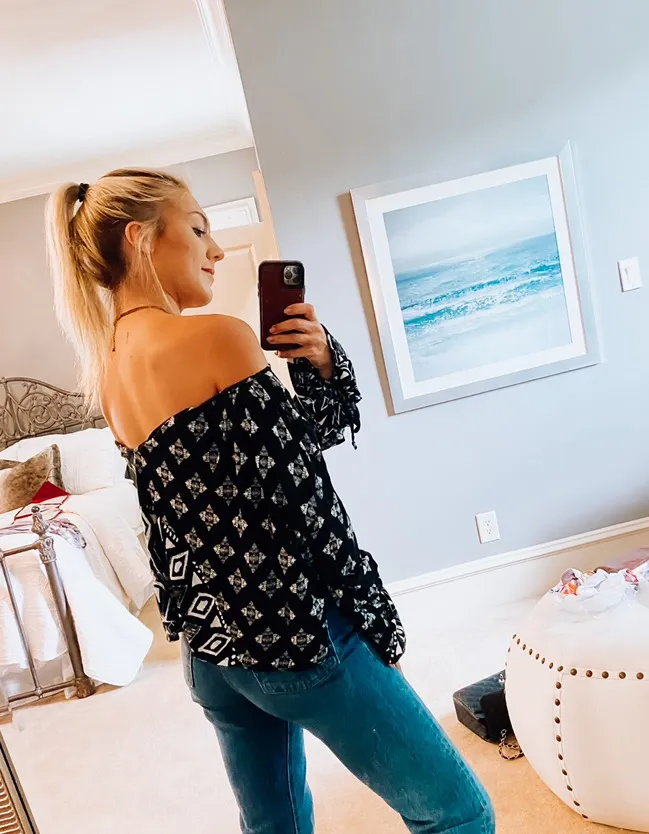 Free People Black Shirt - Image 3