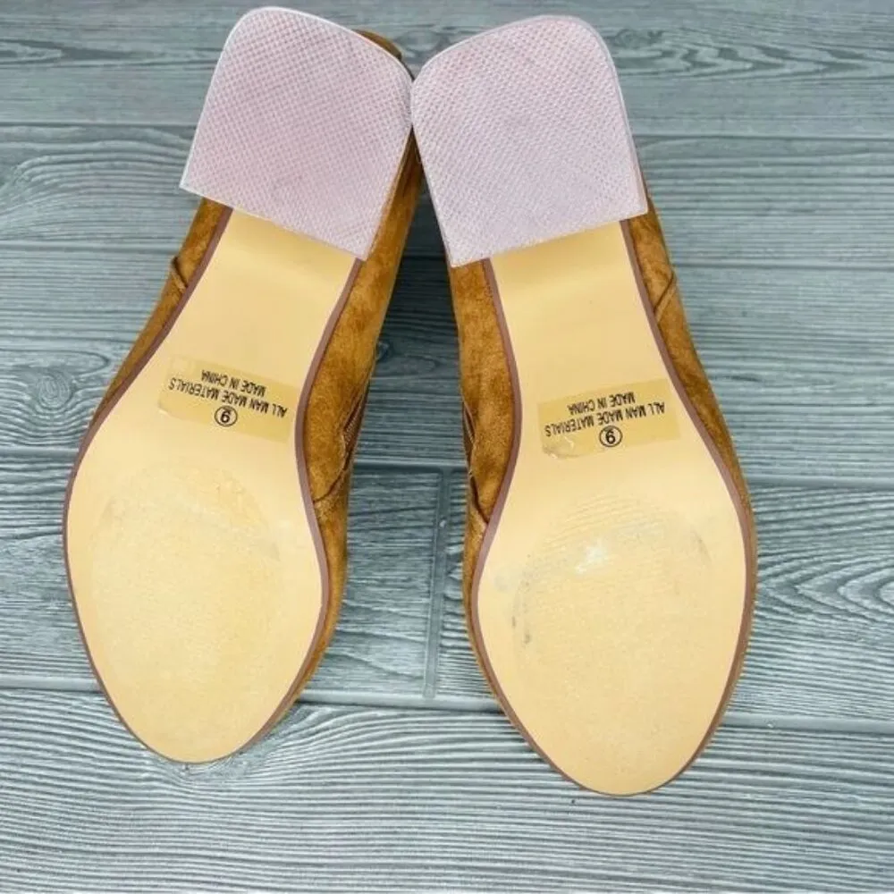 Venus 70s inspired vintage look chunk heel buckle  boots / booties 9 retro - Image 6