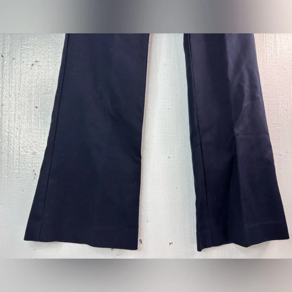 CAbi 2 Sailor Style Black Navy Flare Pants with Button Accents - Workwear - Image 7