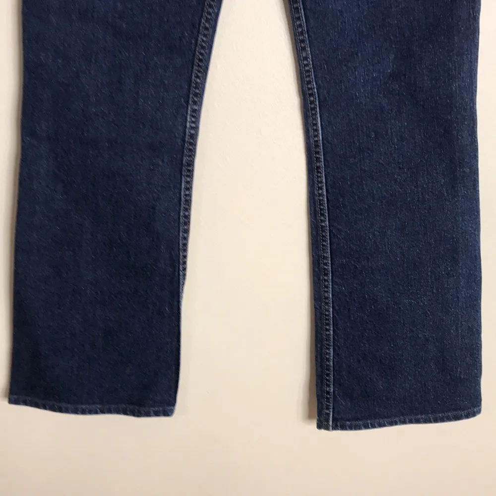 Levis 518 superlow boot cut 7 M Jr made in USA paper tag 29” - Image 9