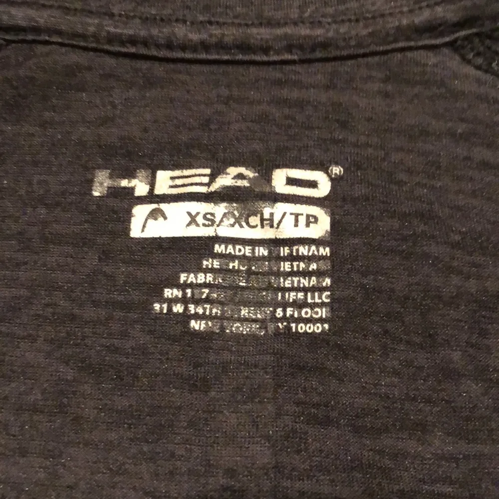 Head  Grey Half Zip Pullover Size XS - Image 7