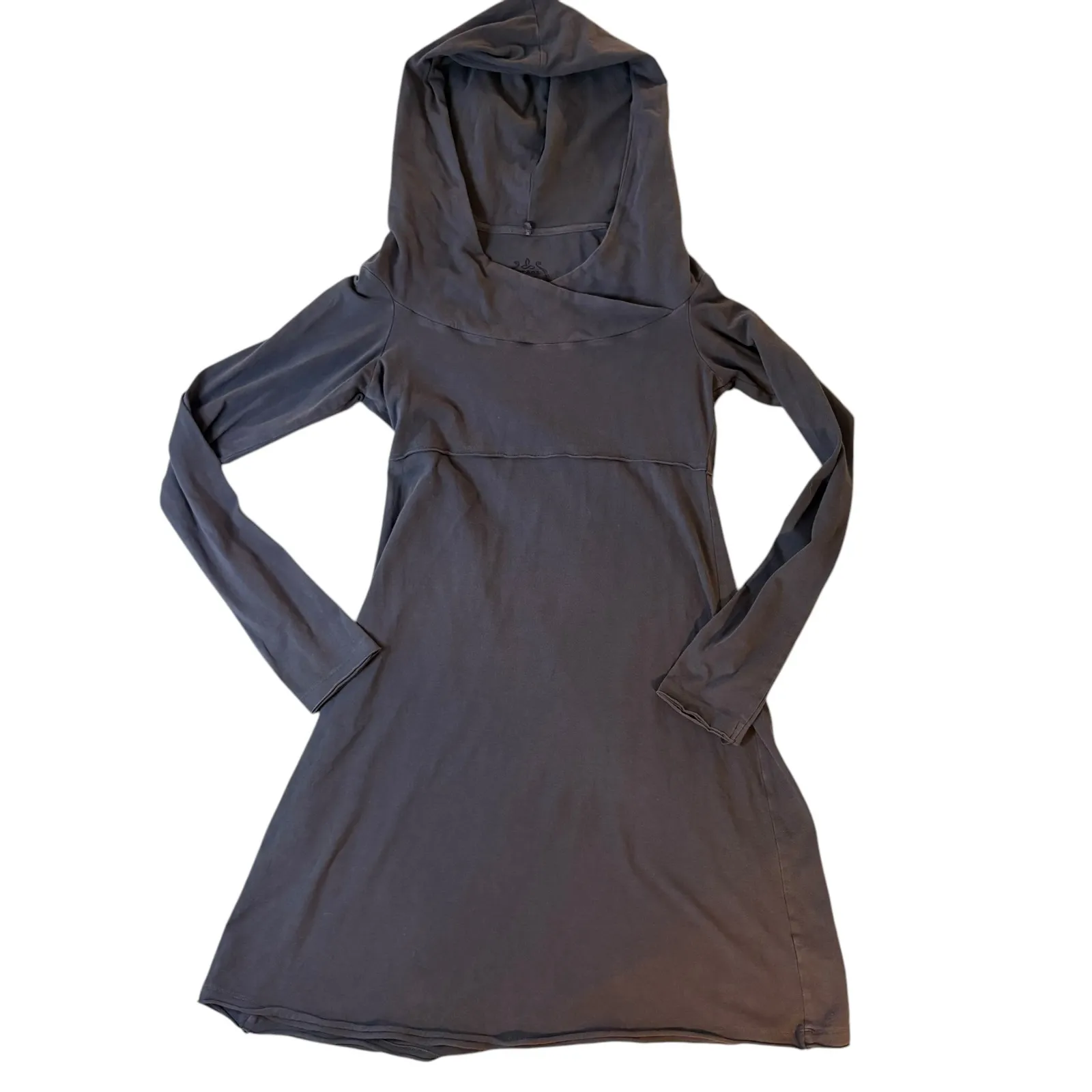 PrAna Alana Hooded dress. Cotton. Size small. Casual and comfy.‎ GUC - Image 2