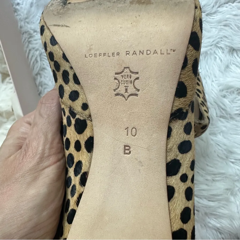 Loeffler Randall Pari Cheetah Print Heels - Image 10