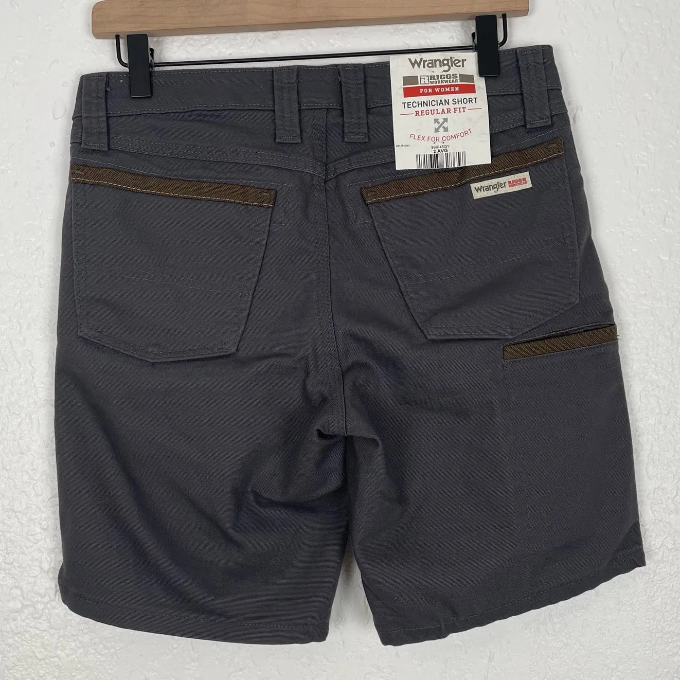 Wrangler Women's Riggs Workwear Technician Short NWT Size 2 - Image 3