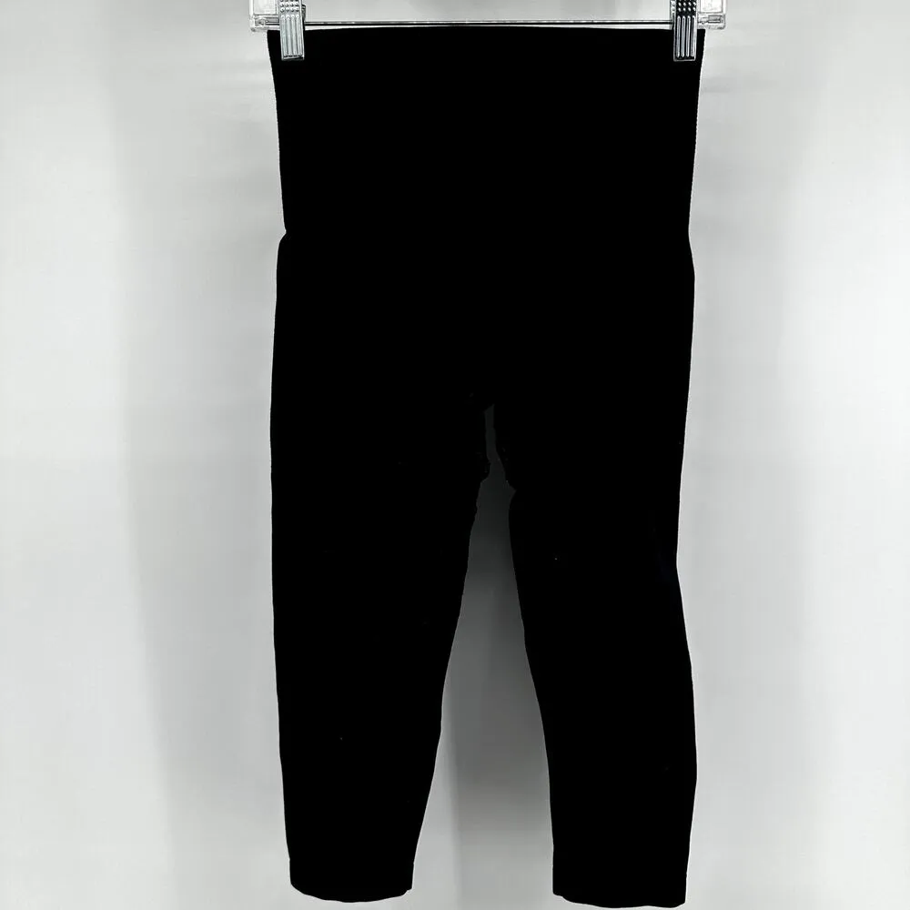 Spanx Assets Seamless Leggings High Rise Pull On Stretch Skinny Ankle Black L - Image 4