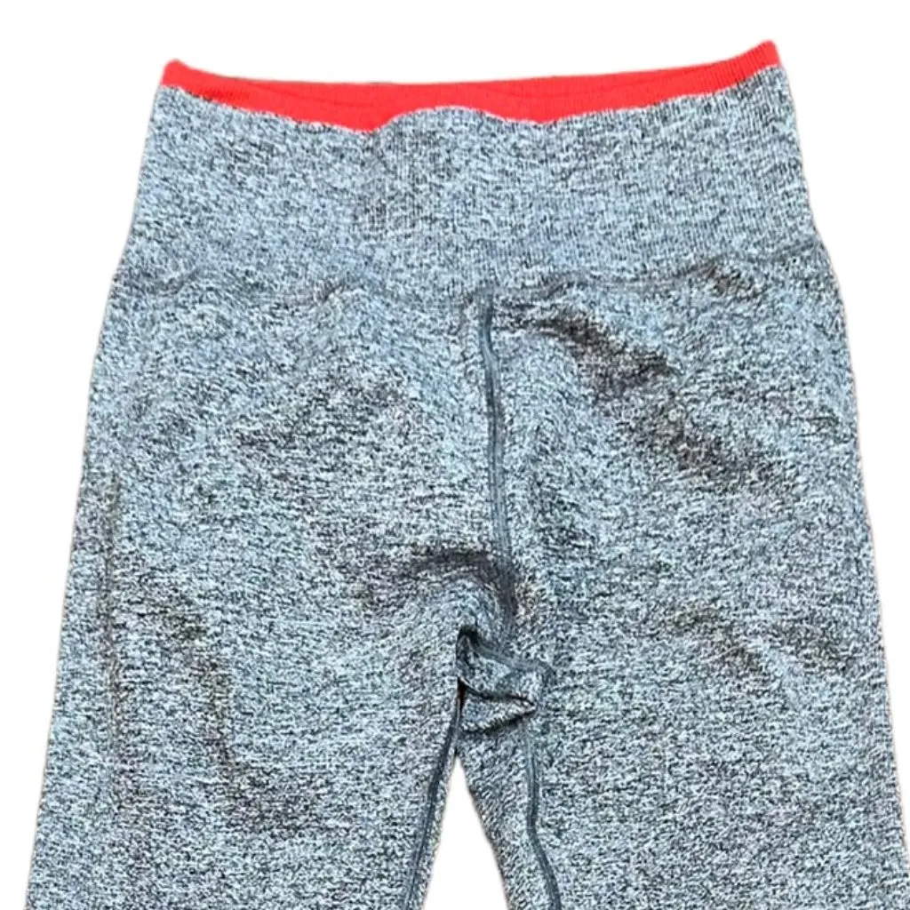 Women's Athleta Andes High Waisted Seamless Tights‎ Leggings Heather Grey Small - Image 3