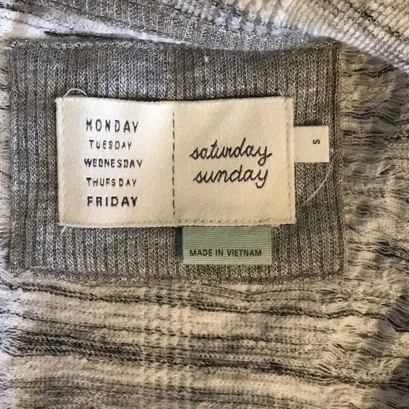 Anthropologie Saturday Sunday Women’s Cowled‎ Midi Chemise Dress Size Sm… - Image 14