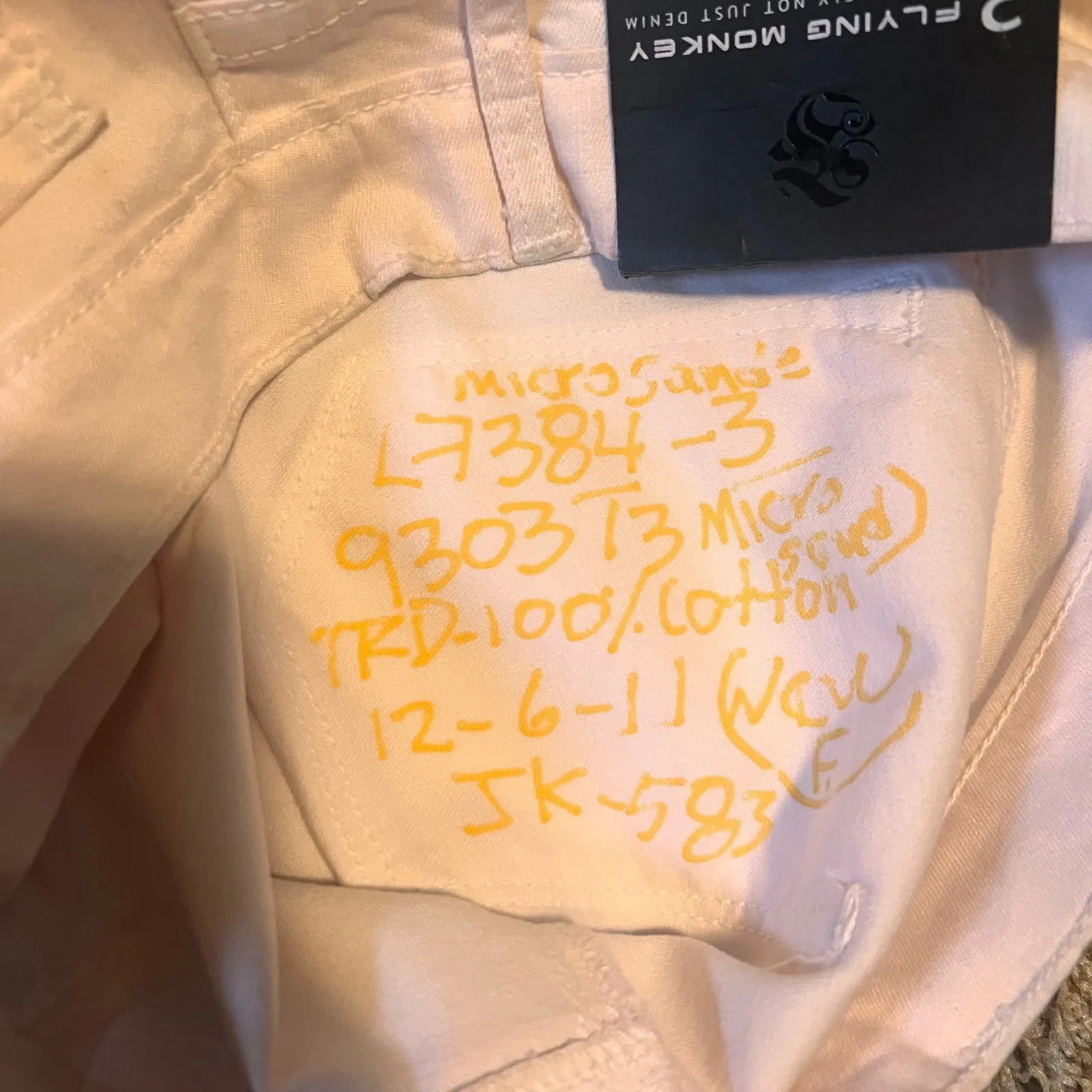 Flying‎ Monkey Women's Pink Skinny Leg Jeans Size 3 Lightly Used - Image 3