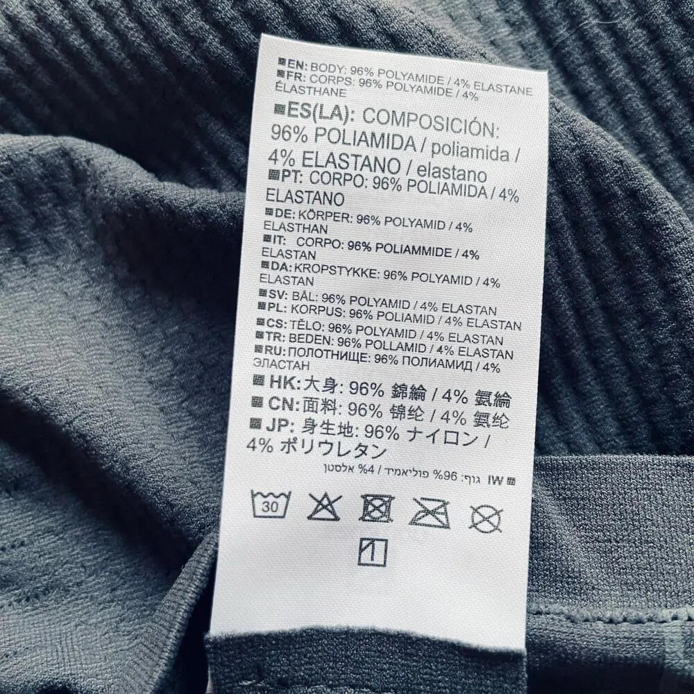 Salomon Essential Warm Top Base Layer Mock Neck Long Sleeve Size Large NEW - Image 10