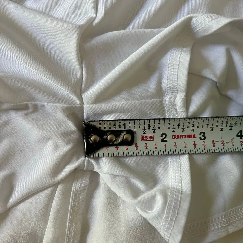 Hollister White Ultra High-Rise Skirt Women’s Size Large | Boho Mini Layered - Image 7