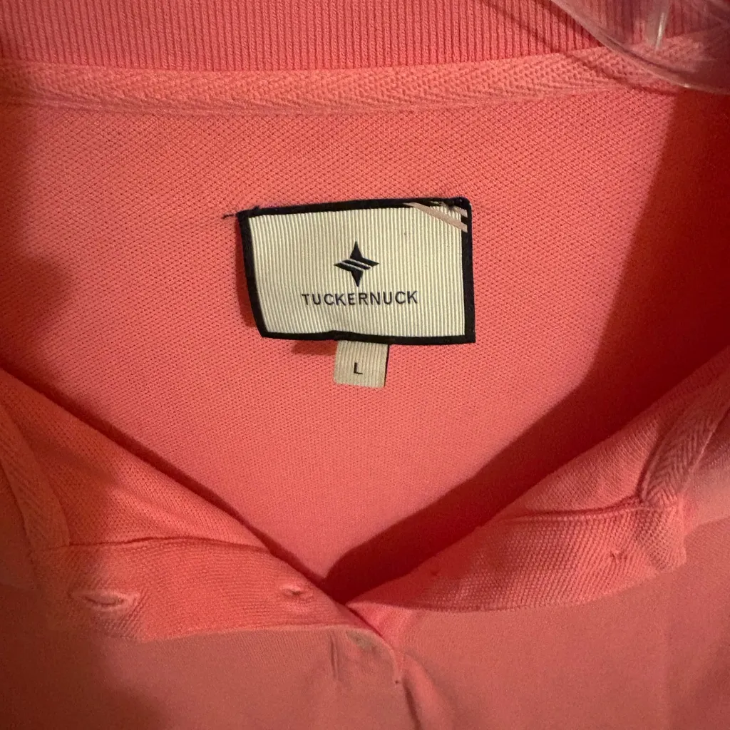 Tuckernuck Pique May Polo Dress in Washed Pink - Image 5