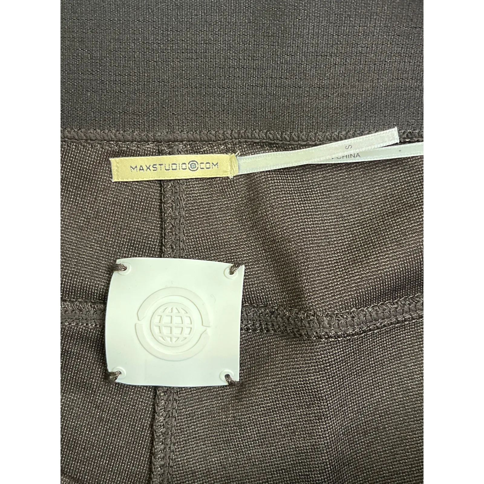 NWT Max Studio Ponte Knit Mid Rise Pull On Pants Leggings, Size Small, MSRP $98 - Image 7