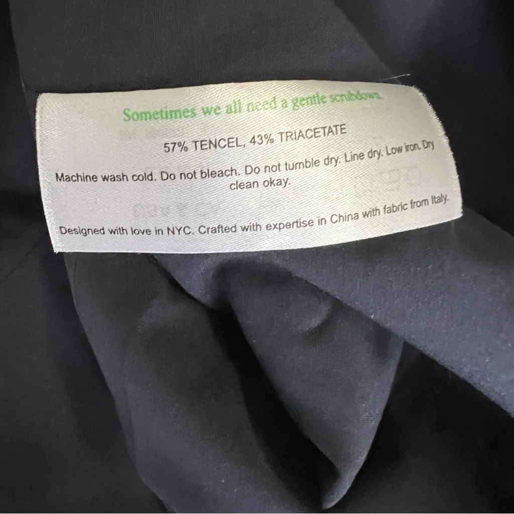 M.M.LaFleur Constance Everyday Twill Dress Navy Night Size 10 Career Sheath - Image 8