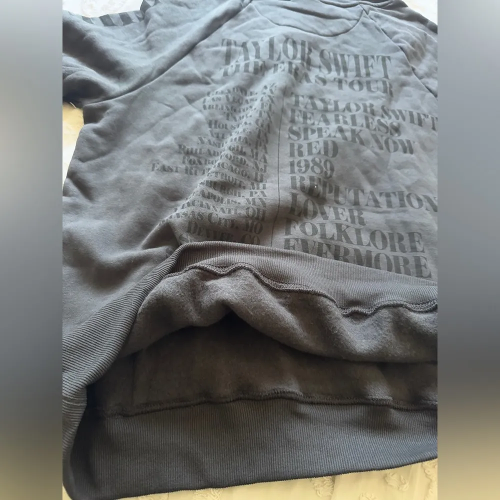 M Eras Tour Merch Sweatshirt Hoodie Dark Gray - Image 9