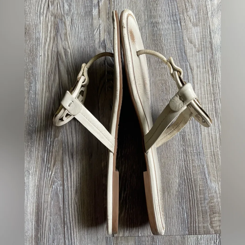 Tory Burch Women's Beige Sandals - Image 7