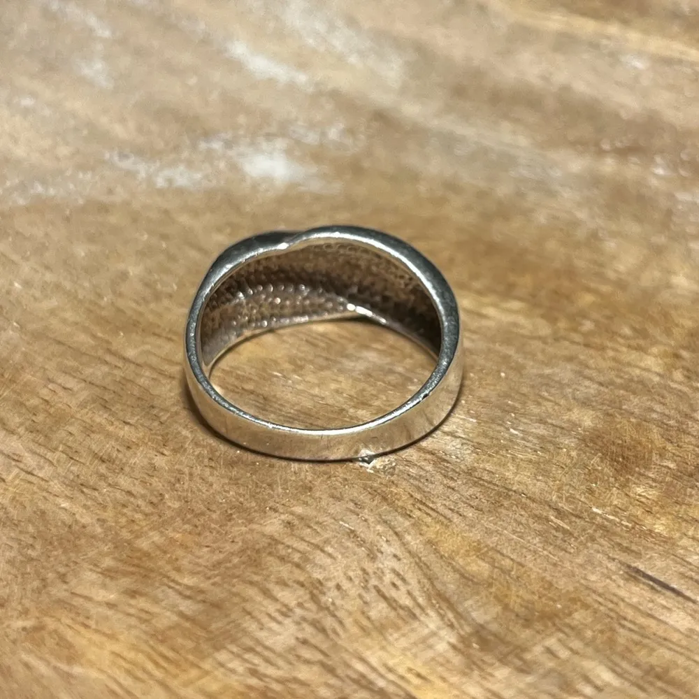 Simulated Opal Inlay 925 Sterling Silver Ring - Image 9