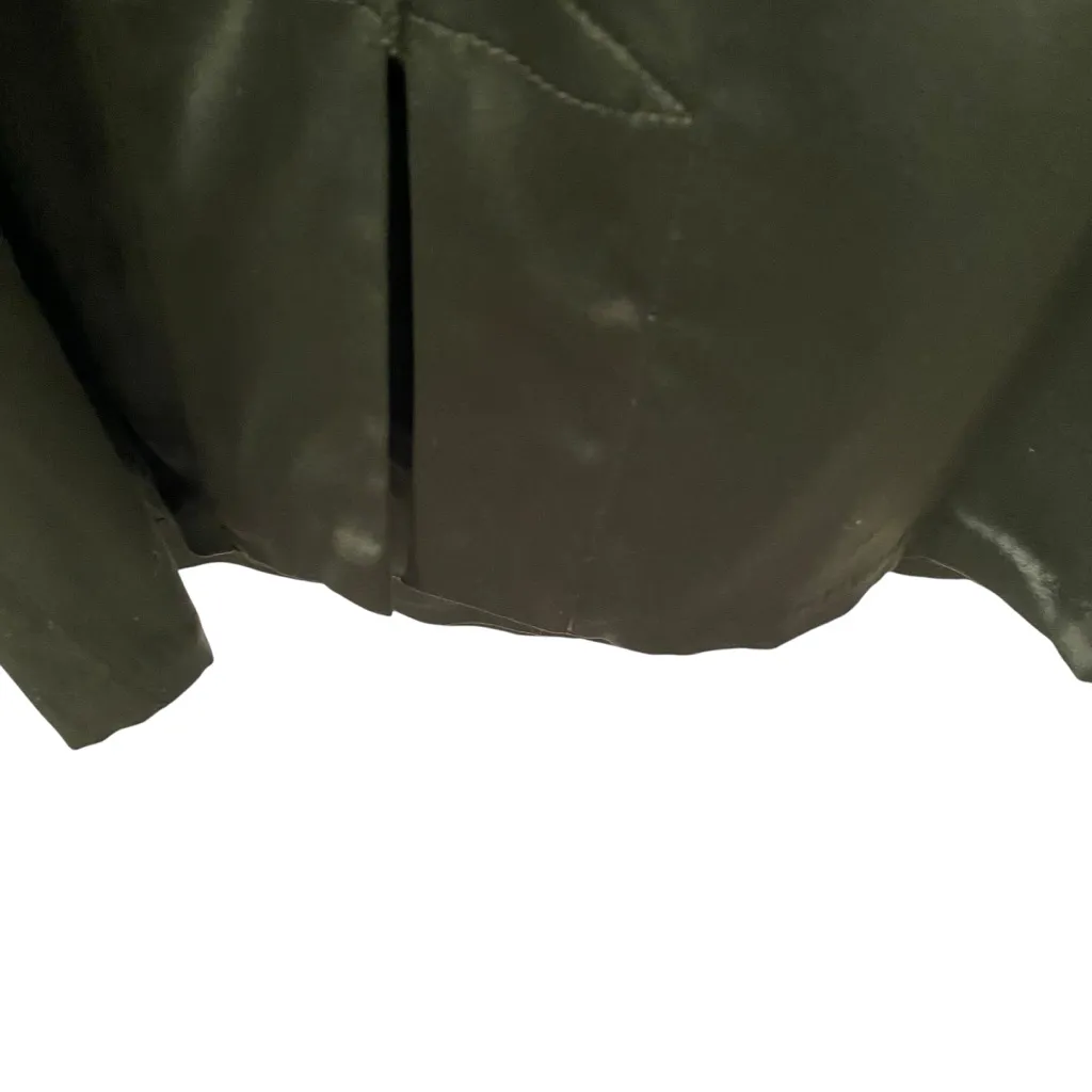 Deadly Dames NWTs Olive Green Black Lace Velvet Trim Wiggle Dress size 2X - Image 6