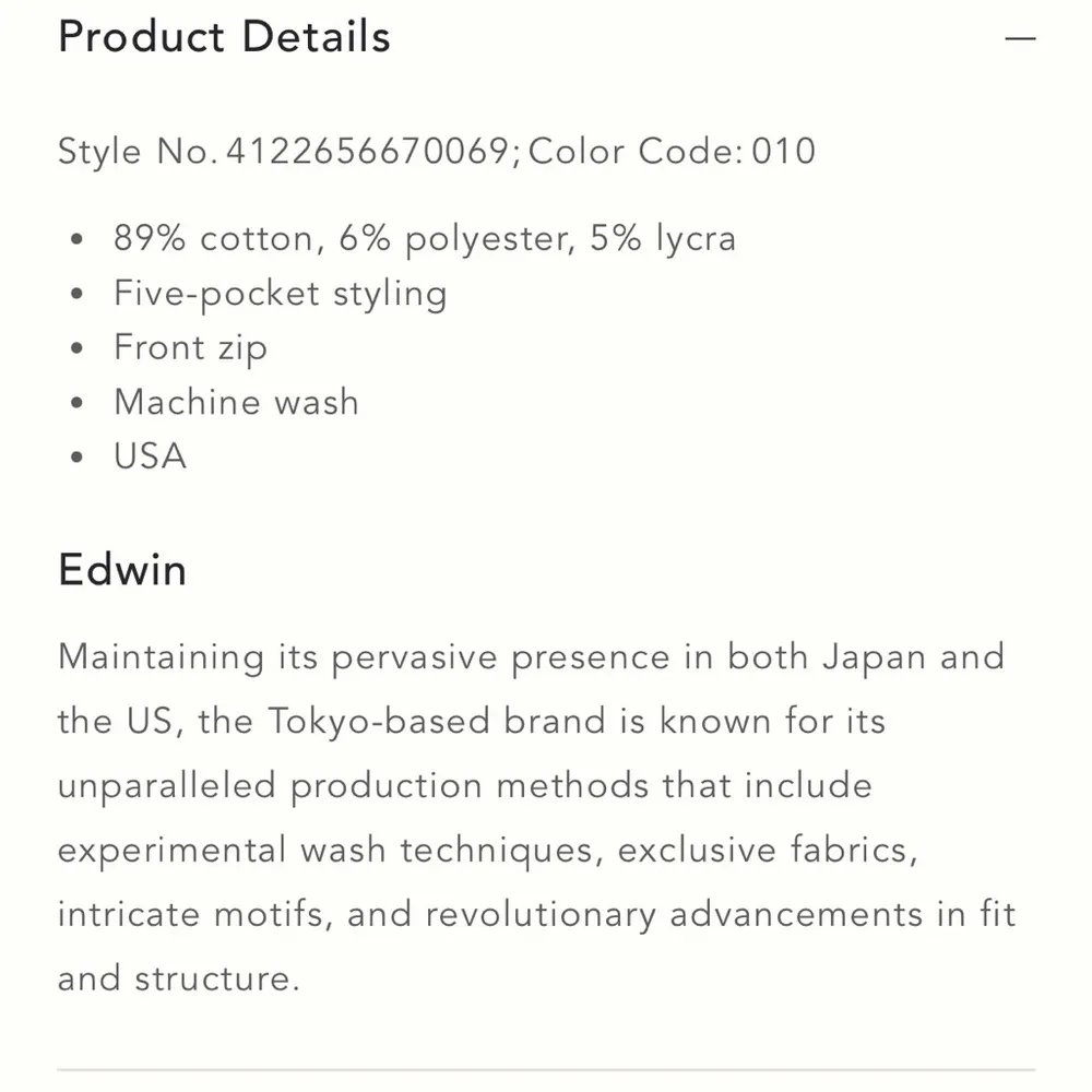 NWT Edwin Bree High Rise Skinny Jeans - Image 5