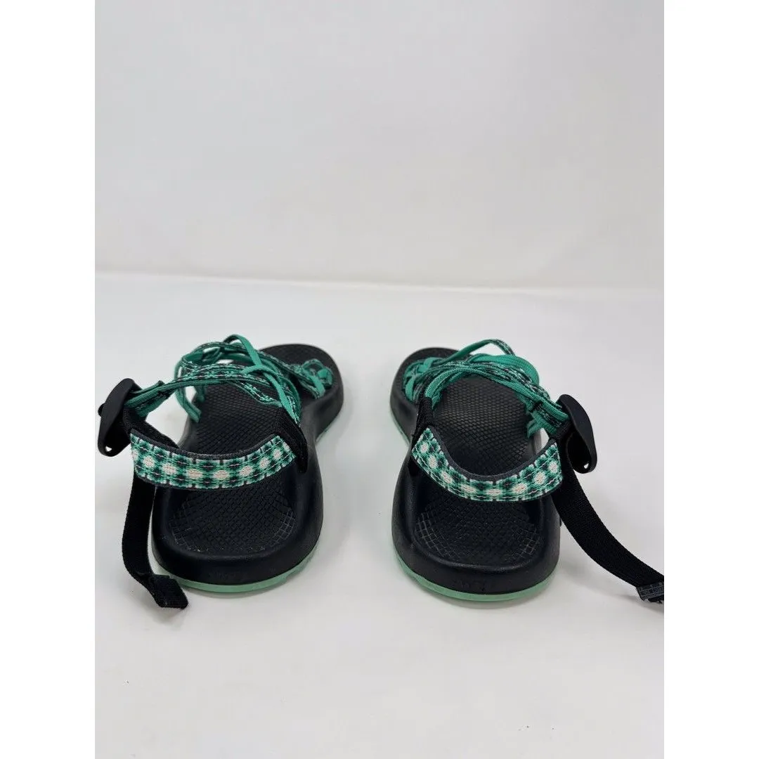 Chaco ZX/3 Womens Sandals Green Dual Adjustable Strap Classic Sport Outdoor US 8 - Image 5