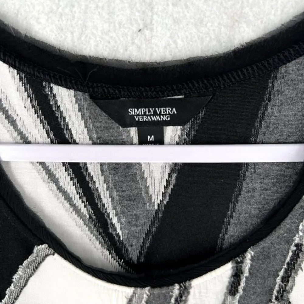 Simply Vera Vera Wang Womens Tops Size M Inside Out Chiffon‎ Trim Tank - Image 4