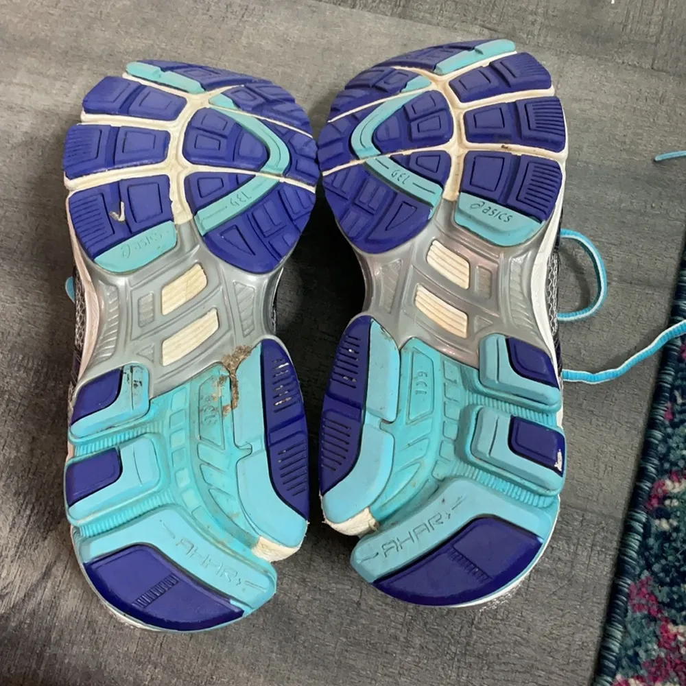 ASICS Gel GT-1000 Titanium Iris & Turquoise size 8 - Image 5