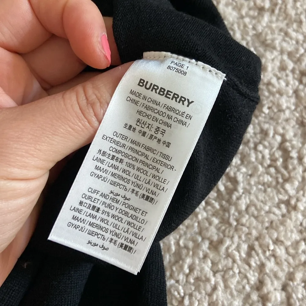 elbow patch wool knit top. S - Image 4