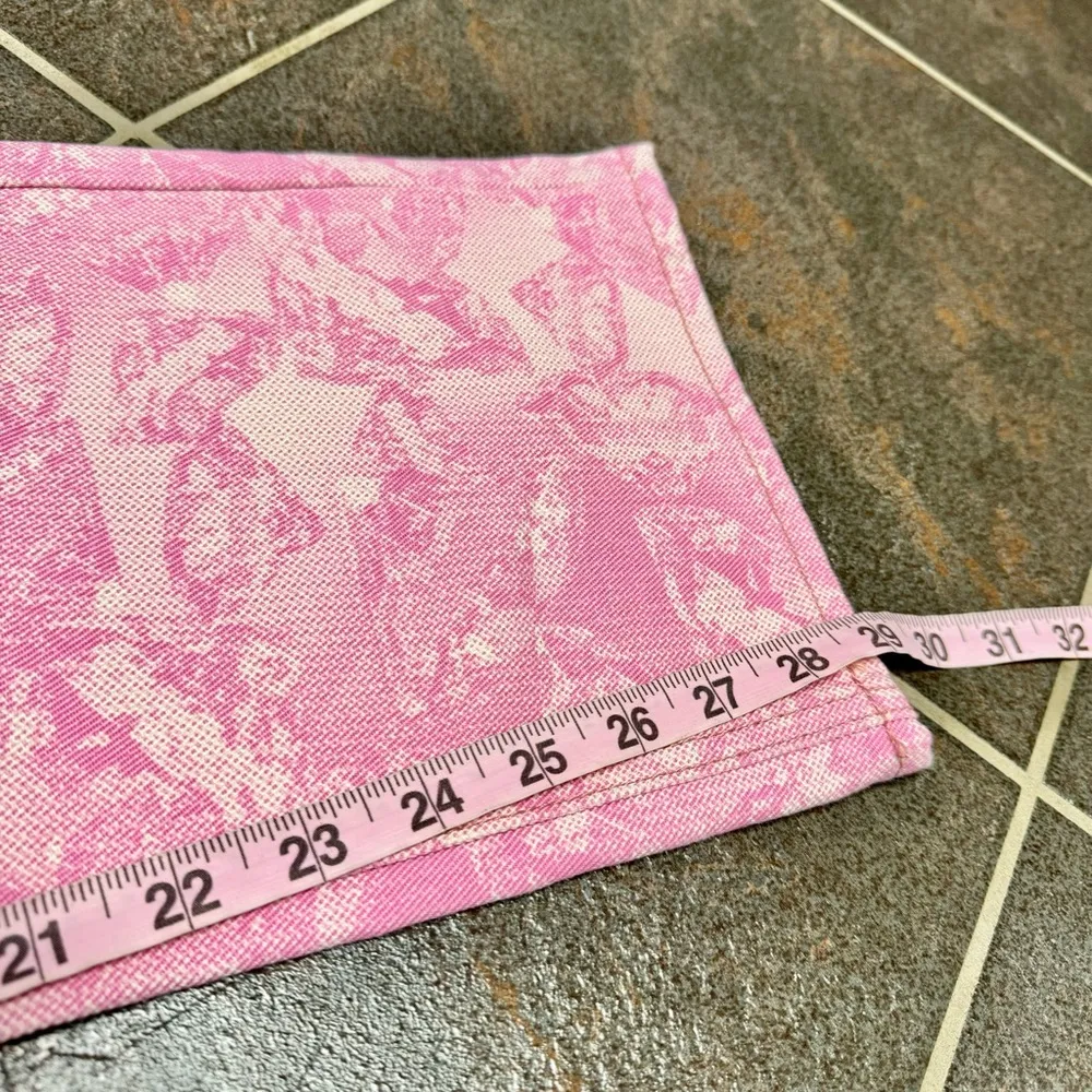 NEW BDG High-Waisted Cowboy Jeans Printed Colorful Denim Pink 26 NWT - Image 13